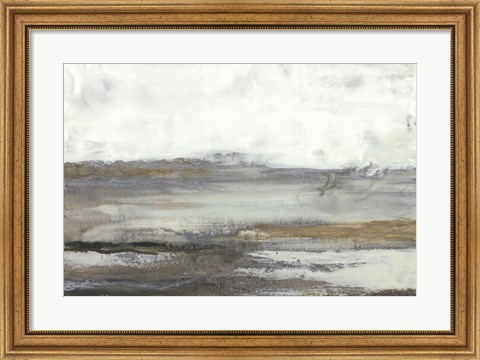 Framed Gray Mist III Print