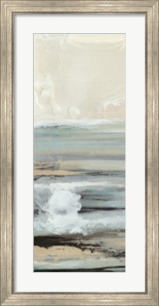 Framed Aqua Seascape III Print