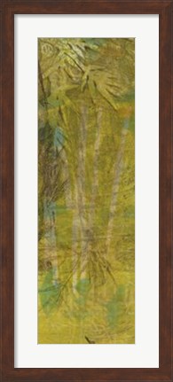 Framed Bamboo Press I Print
