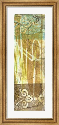 Framed Wheat Grass II Print