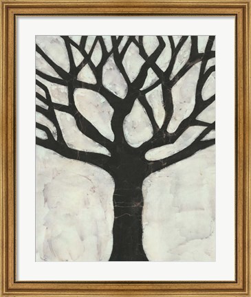 Framed Batik Arbor I Print