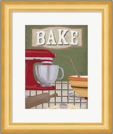 Framed Baker&#39;s Kitchen Print