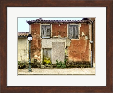 Framed Lupiac House I Print