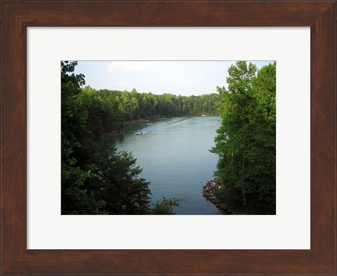 Framed Belews Lake Greensboro, NC Print