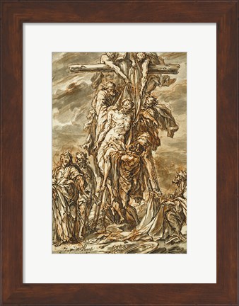 Framed Descent from the Cross Print