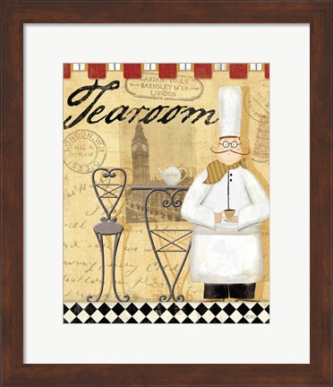 Framed Chef&#39;s Break IV Print