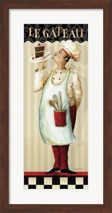 Framed Chef&#39;s Masterpiece IV Print