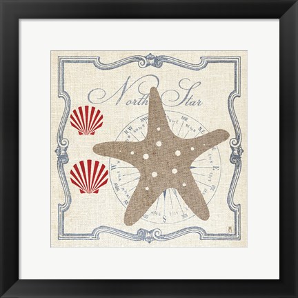 Framed Pacific Starfish Print