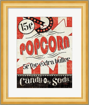 Framed Movie Night II Print