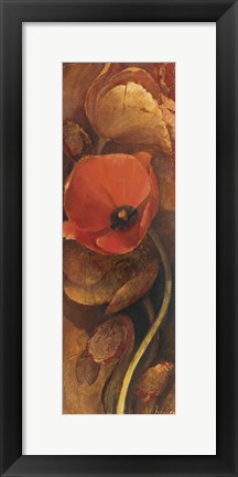Framed Tulip Shadow III Print