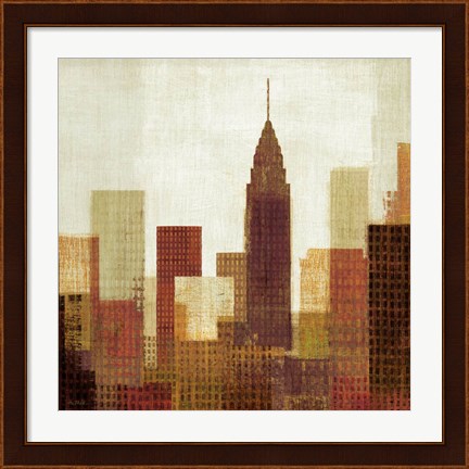 Framed Summer in the City III Print