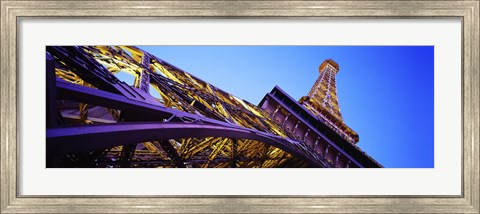 Framed Las Vegas Replica Eiffel Tower, Las Vegas, Nevada Print