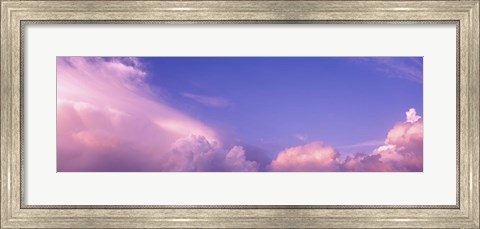 Framed Low angle view of clouds, Phoenix, Arizona, USA Print
