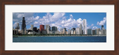 Framed Clouds, Chicago, Illinois, USA Print