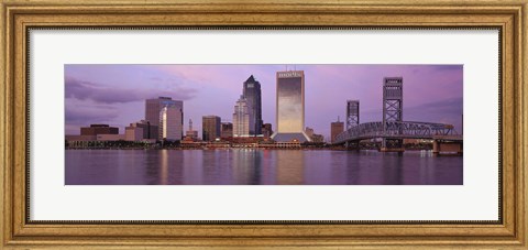 Framed Jacksonville FL Print