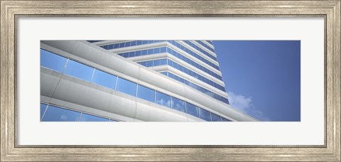 Framed Low angle view of an office building, Dallas, Texas, USA Print