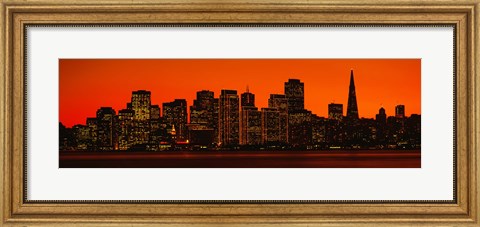 Framed San Franscisco CA Print