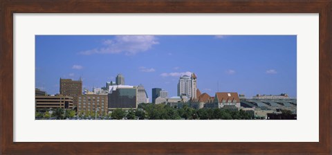 Framed Buildings in St Louis, Missouri Print