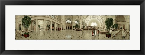 Framed Interior Union Station Washington DC Print