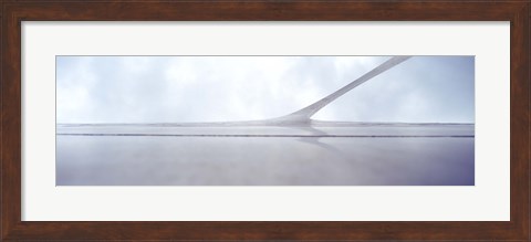 Framed Low angle view of an arch, Gateway Arch, St. Louis, Missouri Print