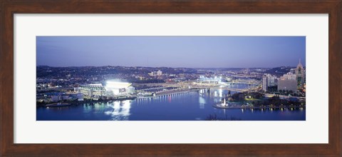 Framed Heinz Stadium, Pittsburgh PA Print