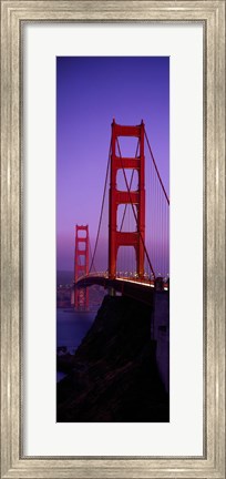 Framed Golden Gate Bridge San Francisco (horizontal) Print