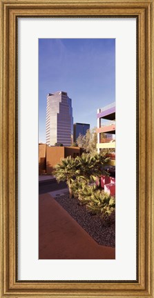 Framed La Placita Tucson AZ Print