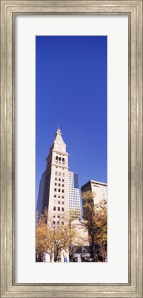 Framed Clock tower, Denver, Colorado Print
