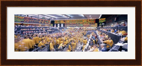 Framed Mercantile Exchange, Trading, Chicago, Illinois, USA Print
