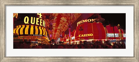 Framed Fremont Street, Las Vegas, Nevada, USA Print