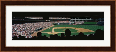 Framed Ballpark in Arlington Print