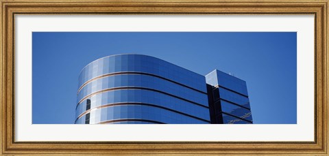Framed High section view of a building, Midtown plaza, Atlanta, Fulton County, Georgia, USA Print