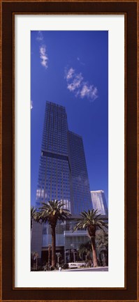 Framed Low angle view of a skyscraper, Citycenter, The Strip, Las Vegas, Nevada, USA 2010 Print