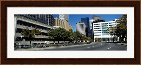 Framed Buildings in a city, Downtown Denver, Denver, Colorado, USA Print
