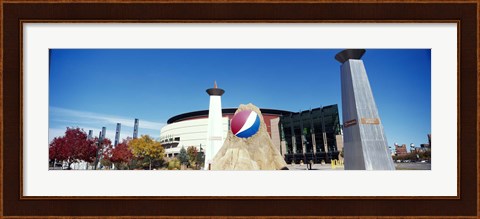 Framed Pepsi Center, Denver, Denver County, Colorado Print