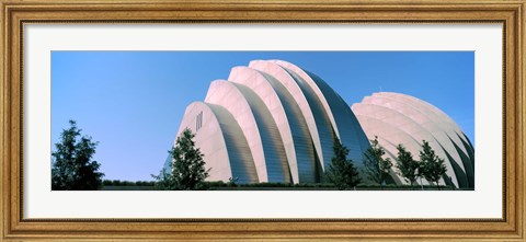 Framed Kauffman Center for the Performing Arts, Kansas City, Missouri, USA Print