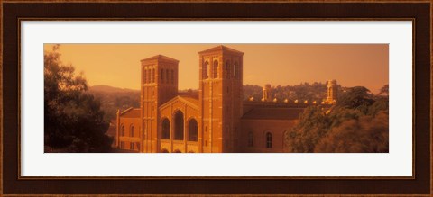 Framed Royce Hall at an university campus, University of California, Los Angeles, California, USA Print