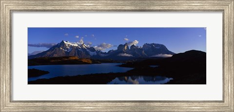 Framed Torres Del Paine, Patagonia, Chile Print