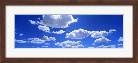 Framed Clouds abv Navajo Reservation Print