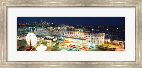 Framed Amusement Park Ontario Toronto Canada Print