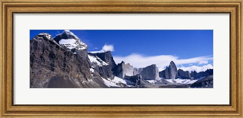 Framed Torres Del Paine National Park, Patagonia, Chile Print
