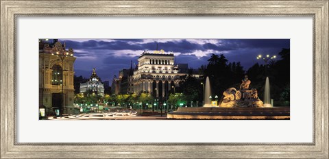 Framed Madrid, Spain Print
