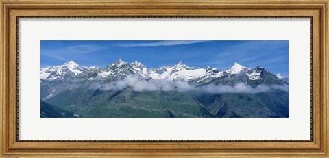Framed Swiss Alps, Switzerland Print