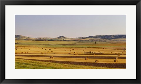 Framed Slope country ND USA Print