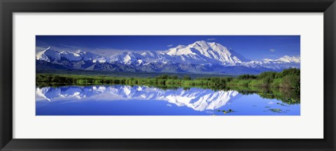 Framed Alaska Range, Denali National Park, Alaska, USA Print