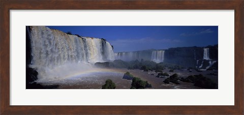 Framed Iguazu Falls, Argentina Print