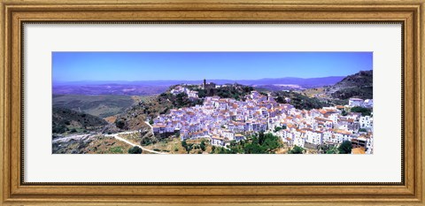 Framed Casares, Andalucia, Spain Print