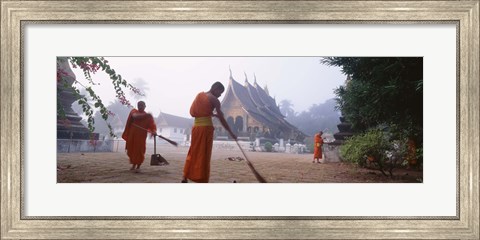 Framed Vat Xieng Thong, Luang Prabang, Laos Print