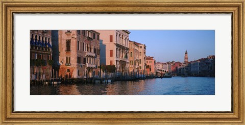 Framed Buildings at the waterfront, Grand Canal, Venice, Italy Print