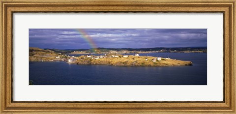 Framed Trinity Bay, Trinity, Newfoundland Island, Newfoundland and Labrador Province, Canada Print